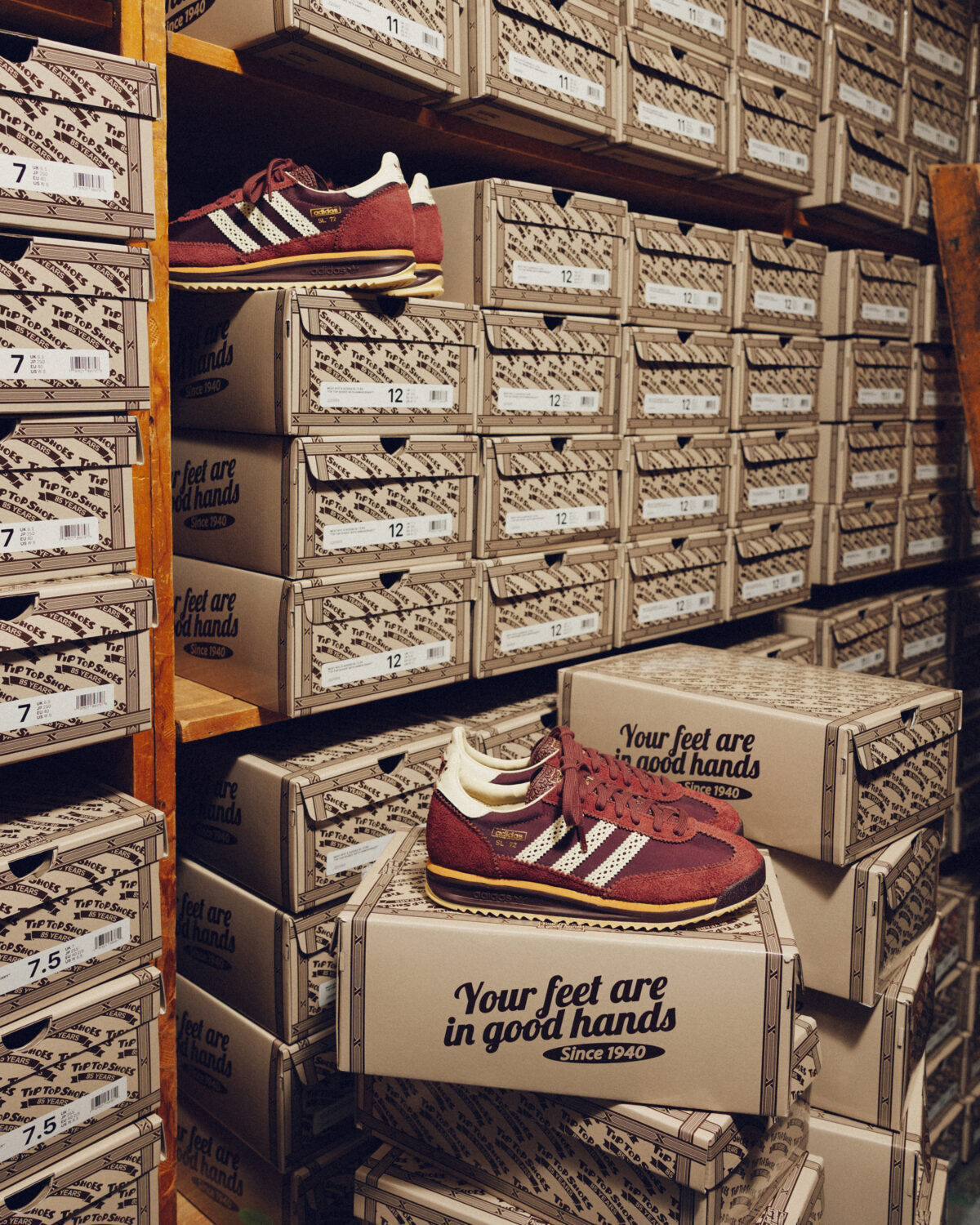 adidas x West NYC Tip Top Shoes 85th Anniversary Collection SL 72 RS