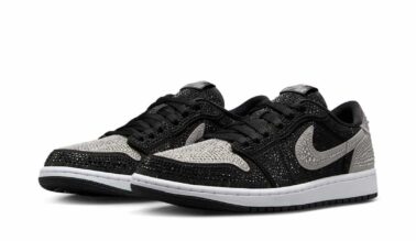 Swarovski x Air Jordan 1 Low OG WMNS "Stealth" HM9208-001